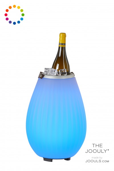 Joouls THE JOOULY 3in1 beleuchteter Flaschenkühler + Bluetooth-Lautsprecher JOOULY 35/50/65 Streifen