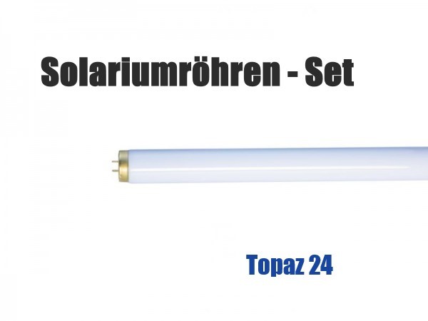 Solariumröhren-Set für Hapro Topaz 24